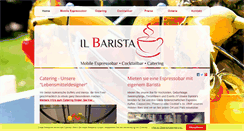 Desktop Screenshot of il-barista.com
